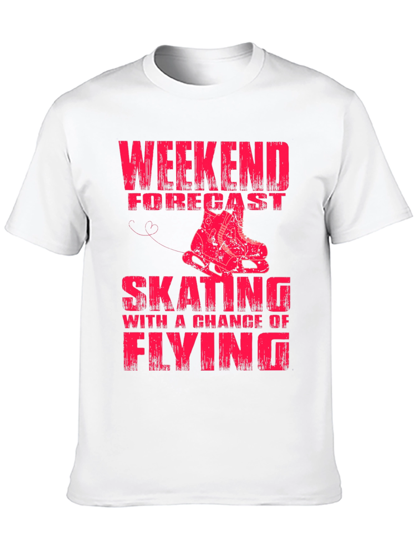 Skating Weekend Forecast Graphic Tee