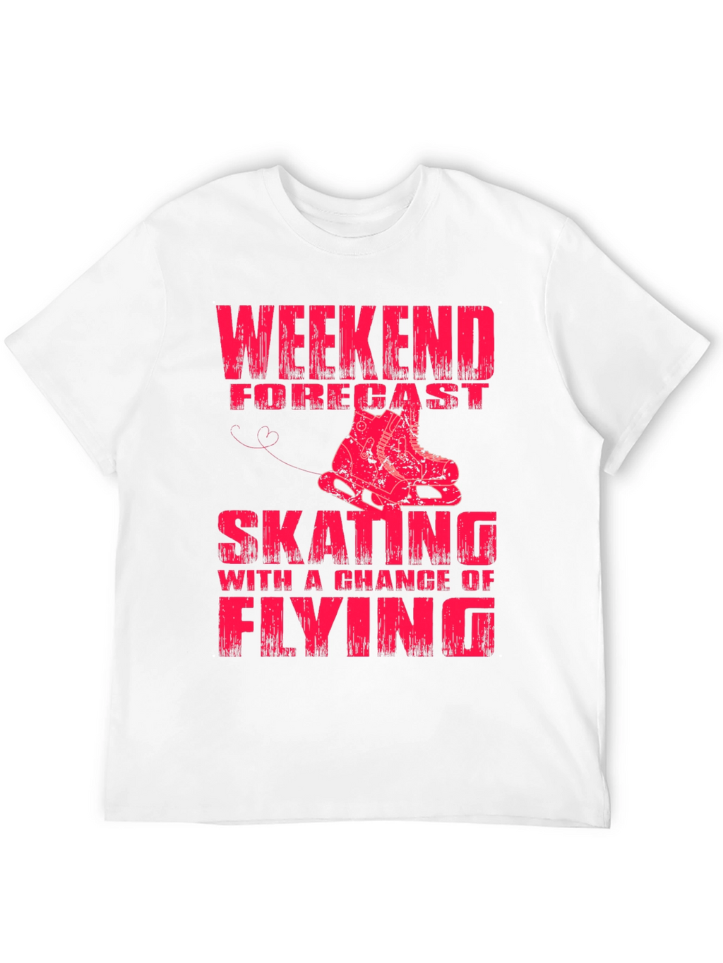 Skating Weekend Forecast Graphic Tee