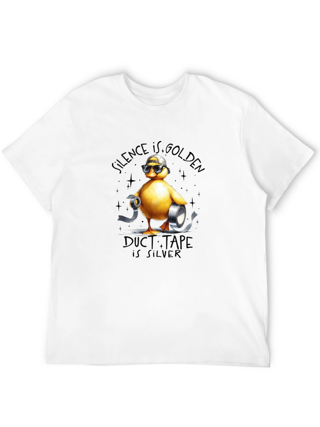 Silence is Golden Duck T-Shirt