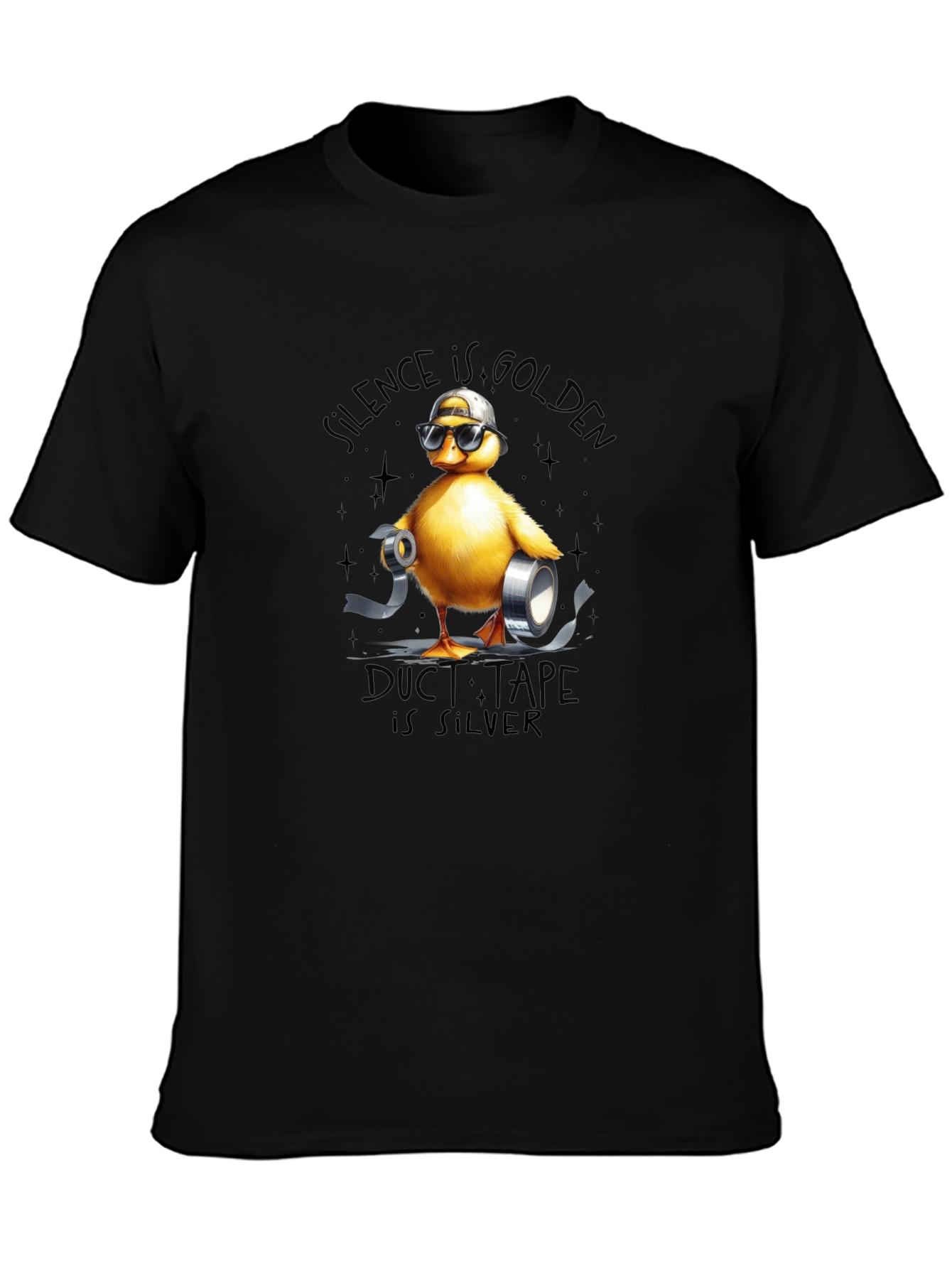 Silence is Golden Duck T-Shirt