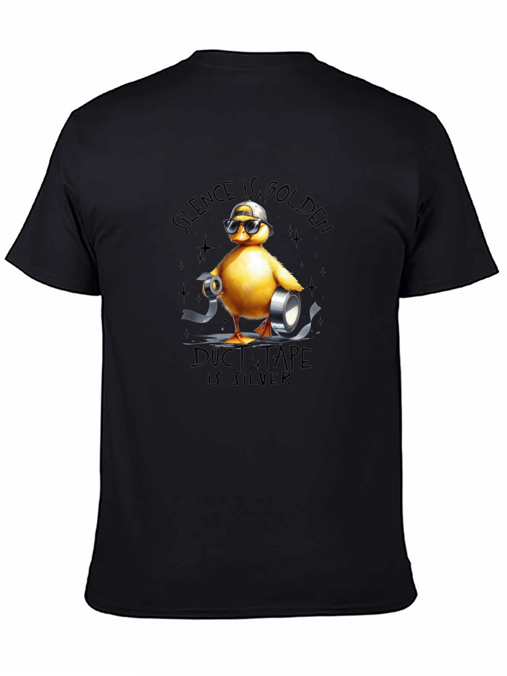 Silence is Golden Duck T-Shirt