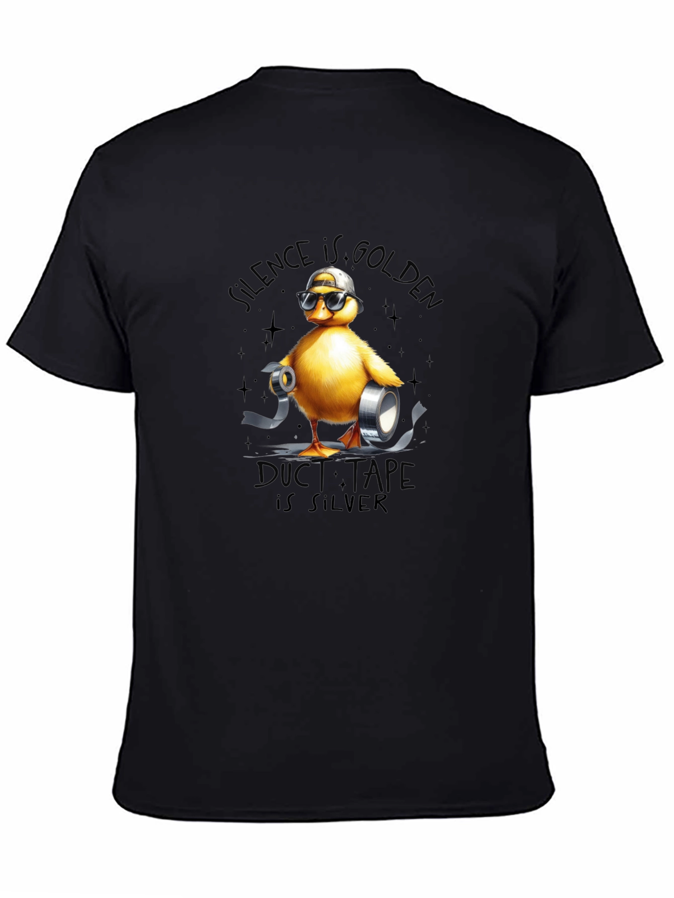 Silence is Golden Duck T-Shirt