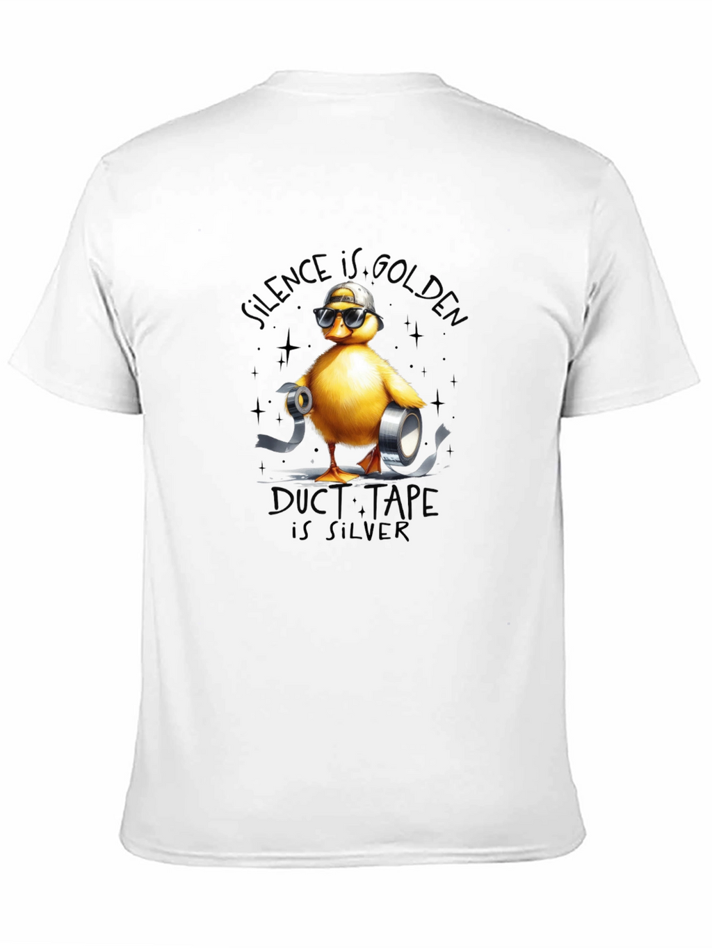 Silence is Golden Duck T-Shirt