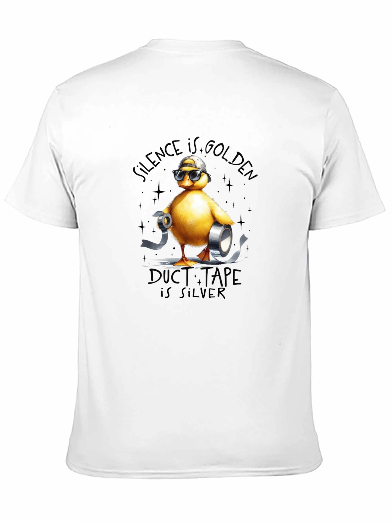 Silence is Golden Duck T-Shirt