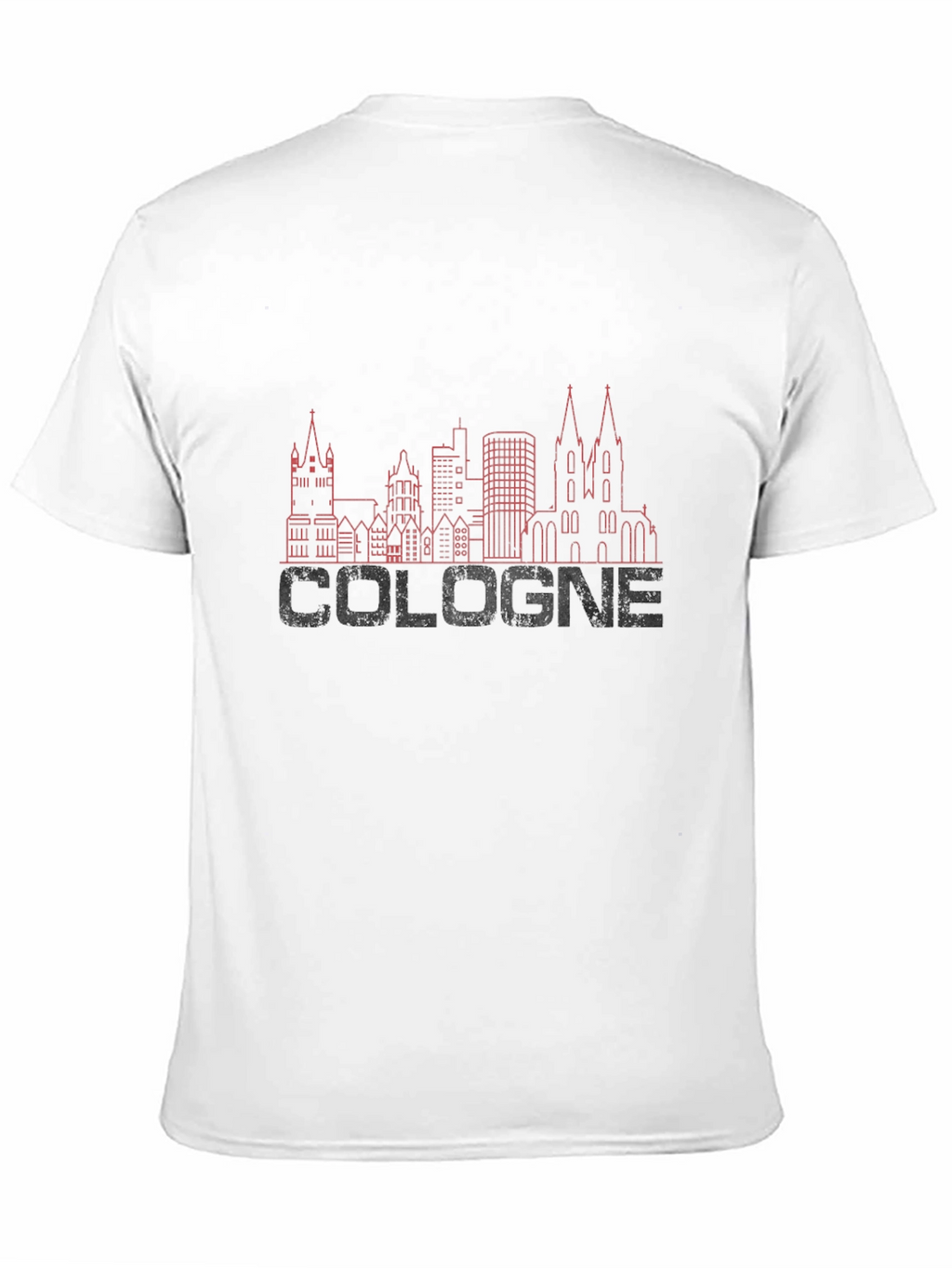 Cologne Skyline Graphic Tee - Black