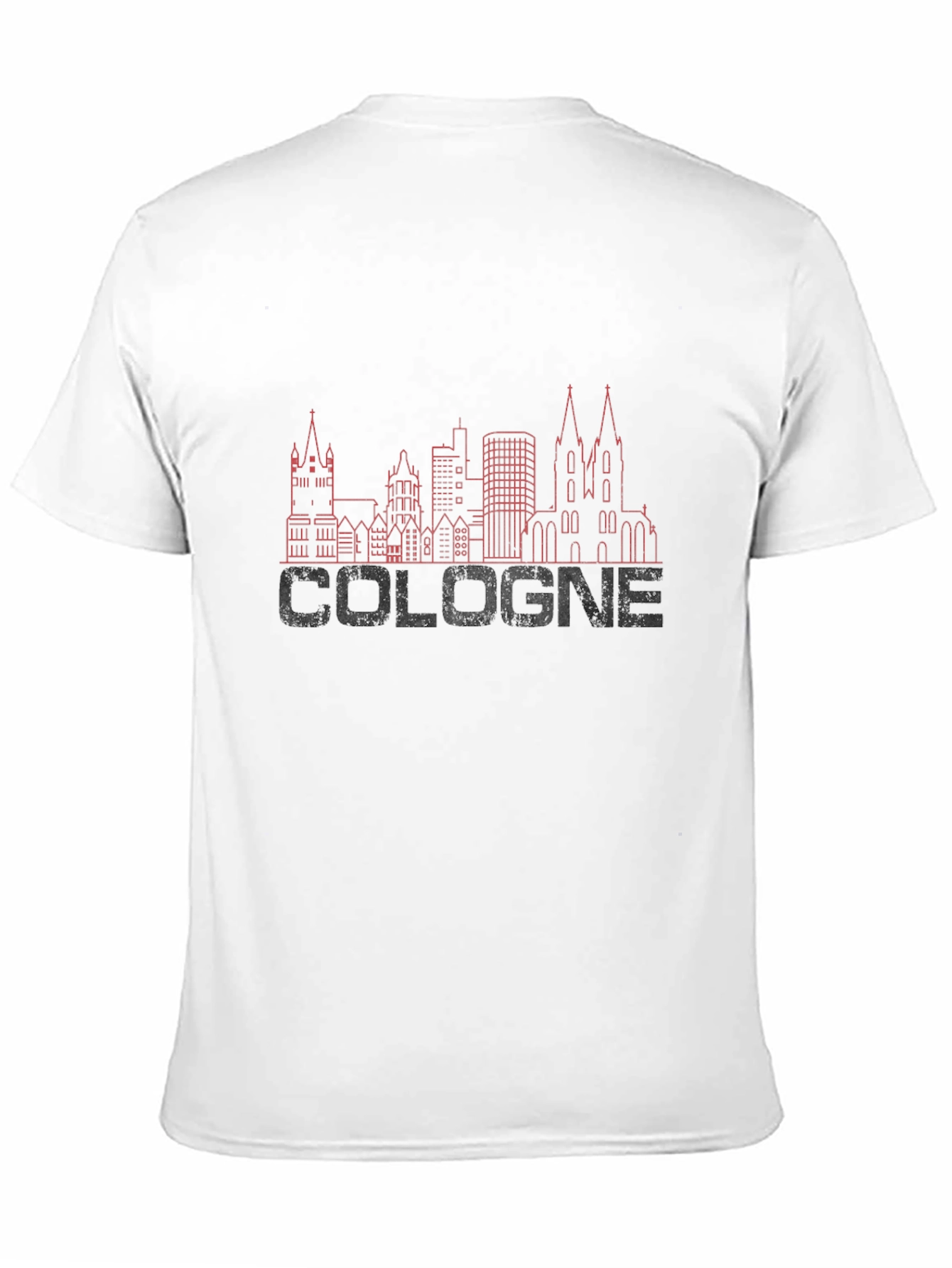 Cologne Skyline Graphic Tee - Black