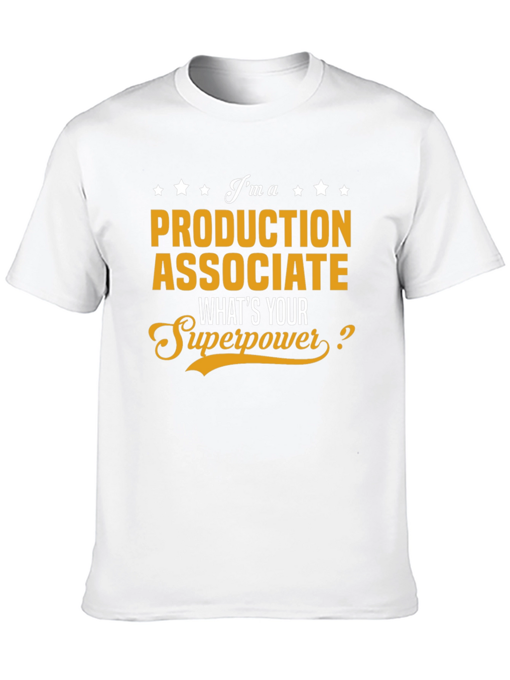 Production Associate Superpower Black Graphic T-Shirt