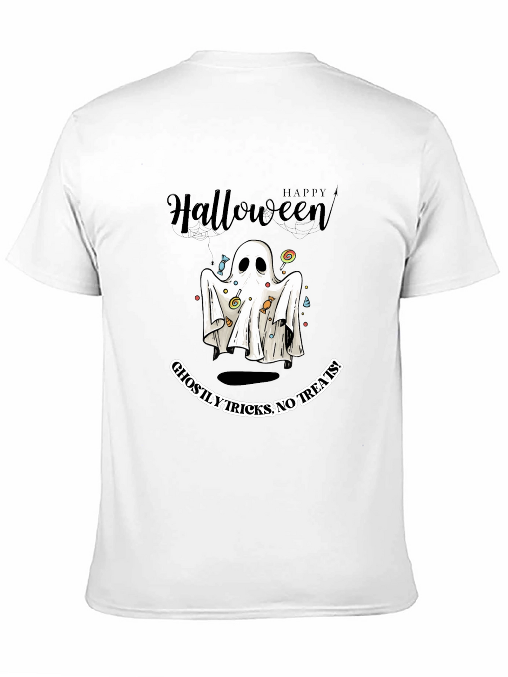Happy Halloween Ghostly Tricks T-Shirt