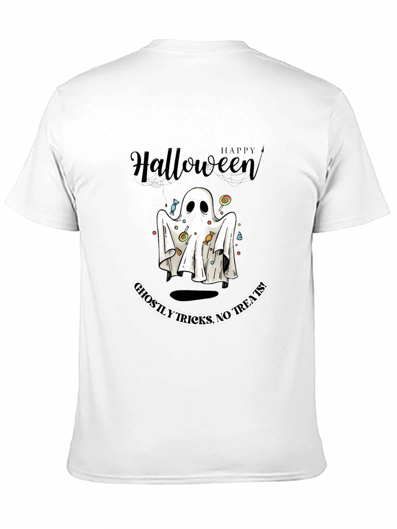 Happy Halloween Ghostly Tricks T-Shirt