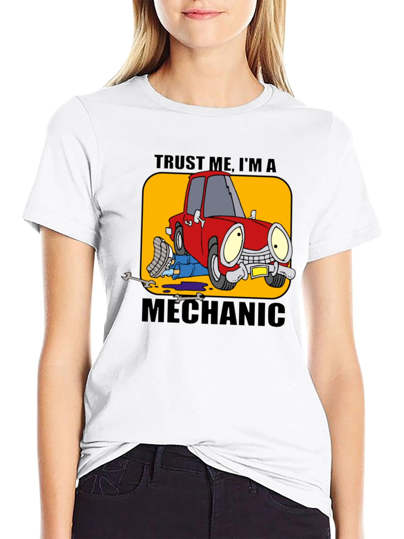 Trust Me Im A Mechanic Graphic T-Shirt