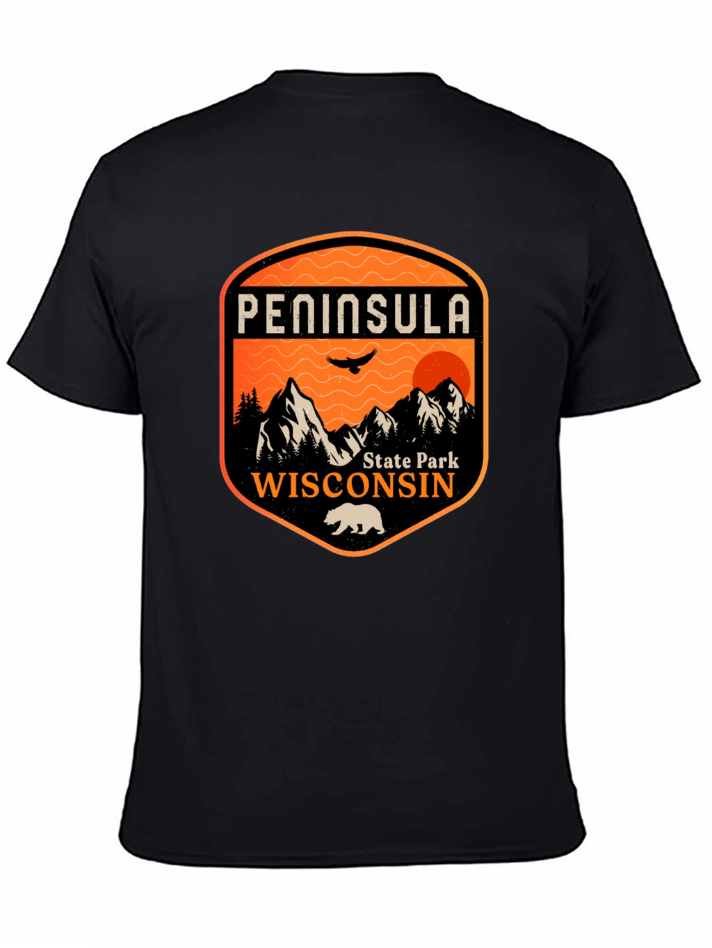 Peninsula State Park Wisconsin Graphic T-Shirt