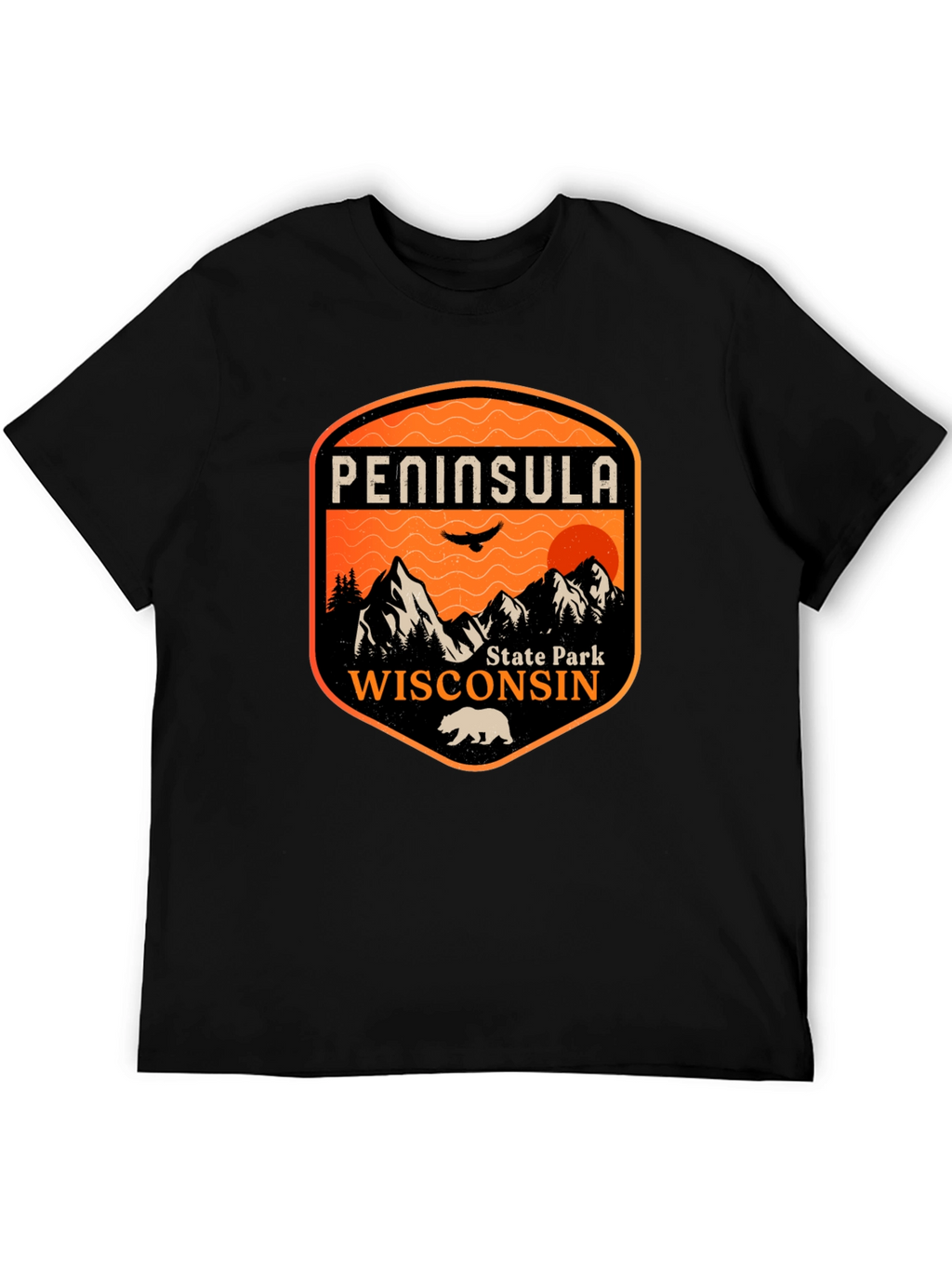 Peninsula State Park Wisconsin Graphic T-Shirt