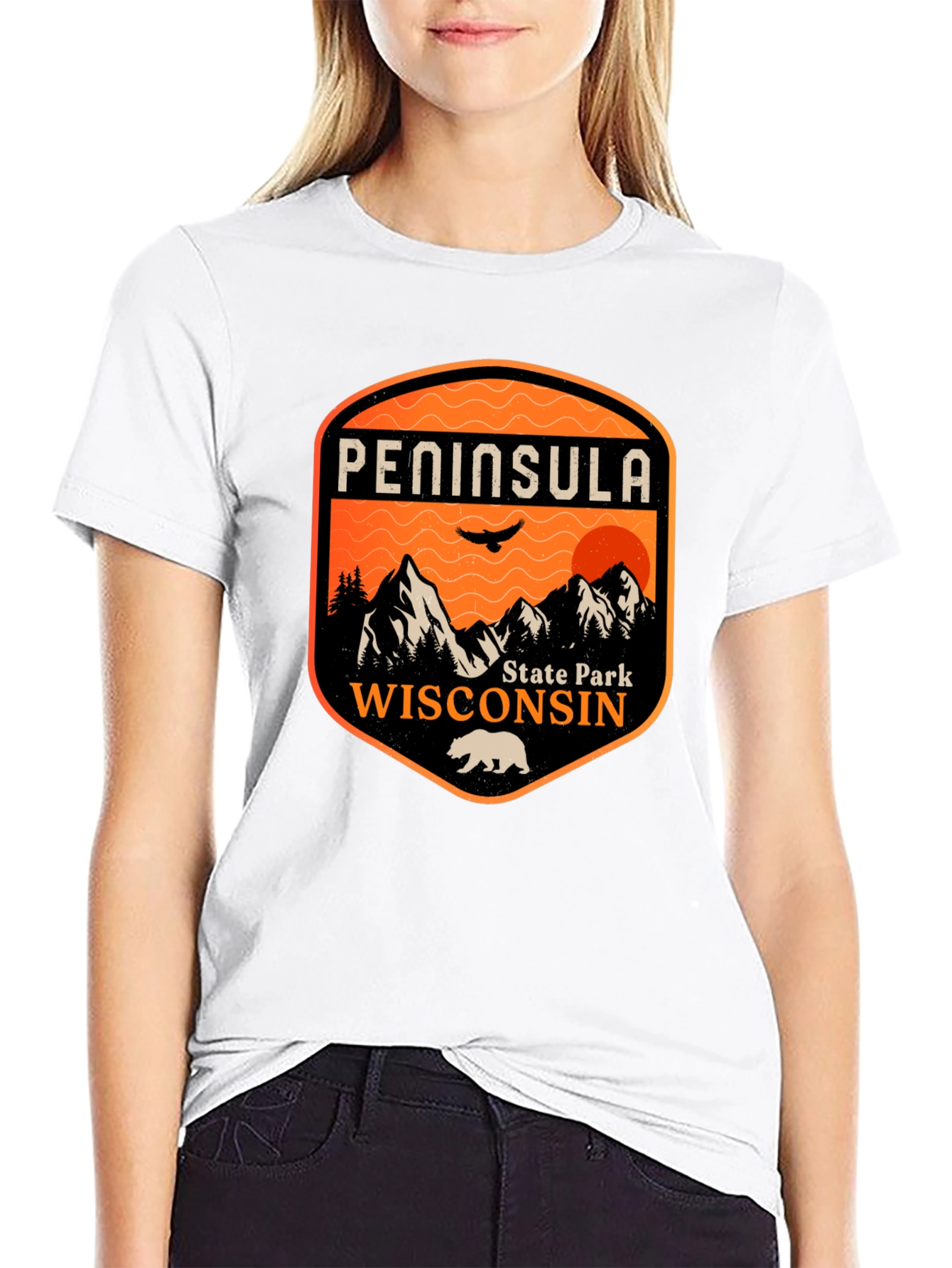 Peninsula State Park Wisconsin Graphic T-Shirt
