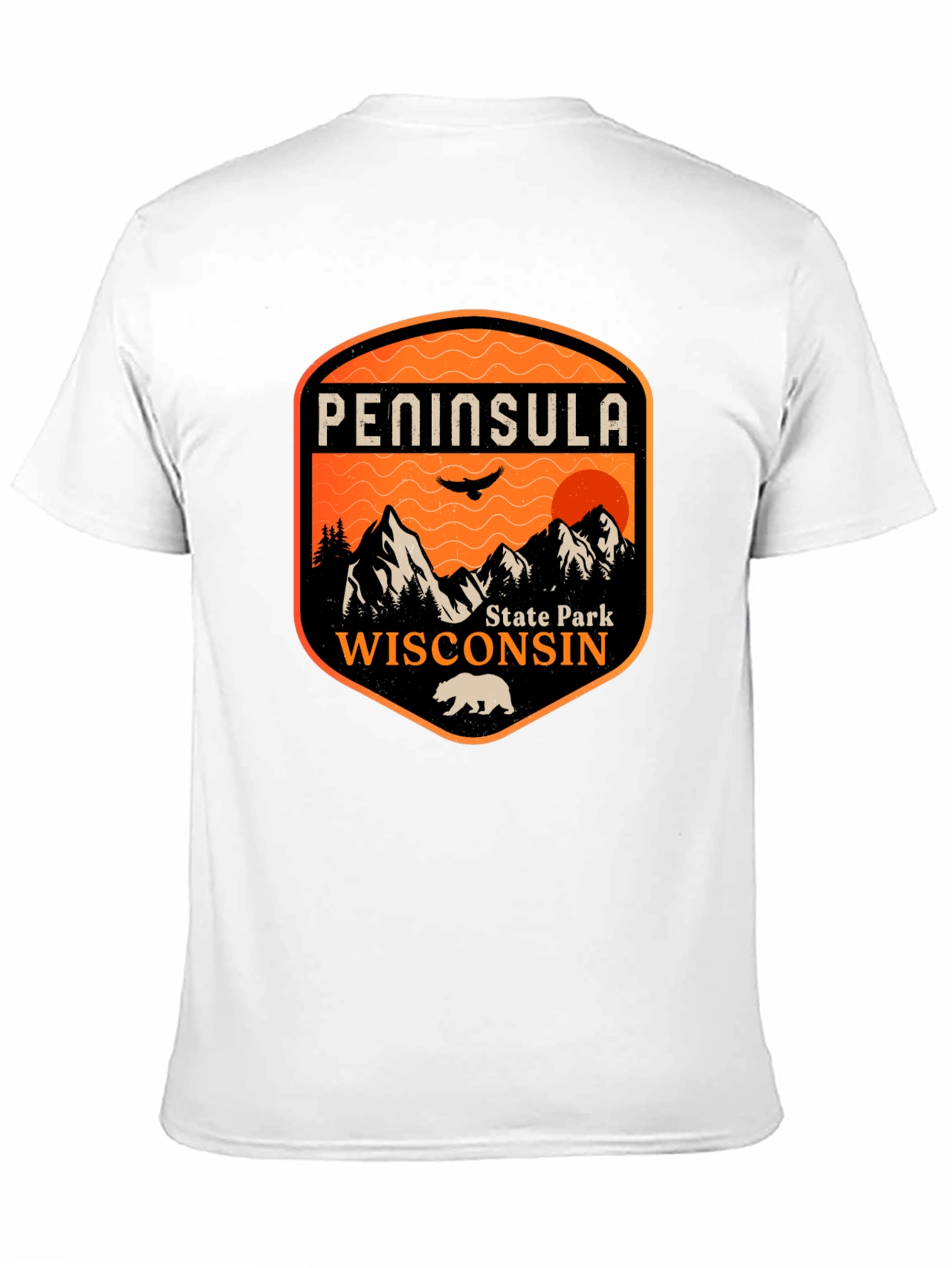 Peninsula State Park Wisconsin Graphic T-Shirt