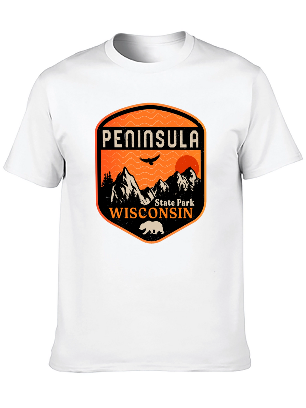 Peninsula State Park Wisconsin Graphic T-Shirt