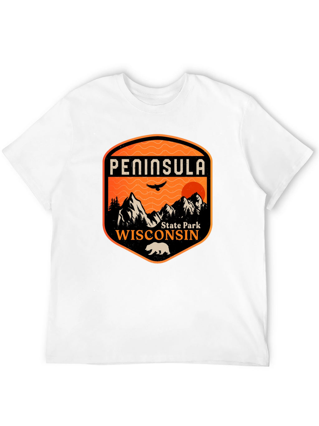 Peninsula State Park Wisconsin Graphic T-Shirt