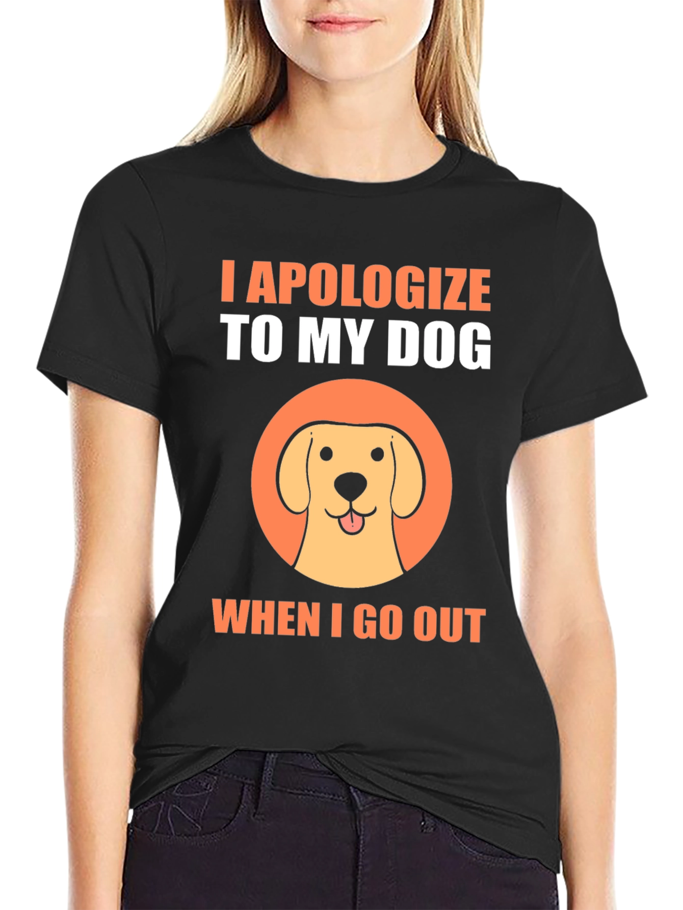 Dog Lover T-Shirt - I Apologize To My Dog