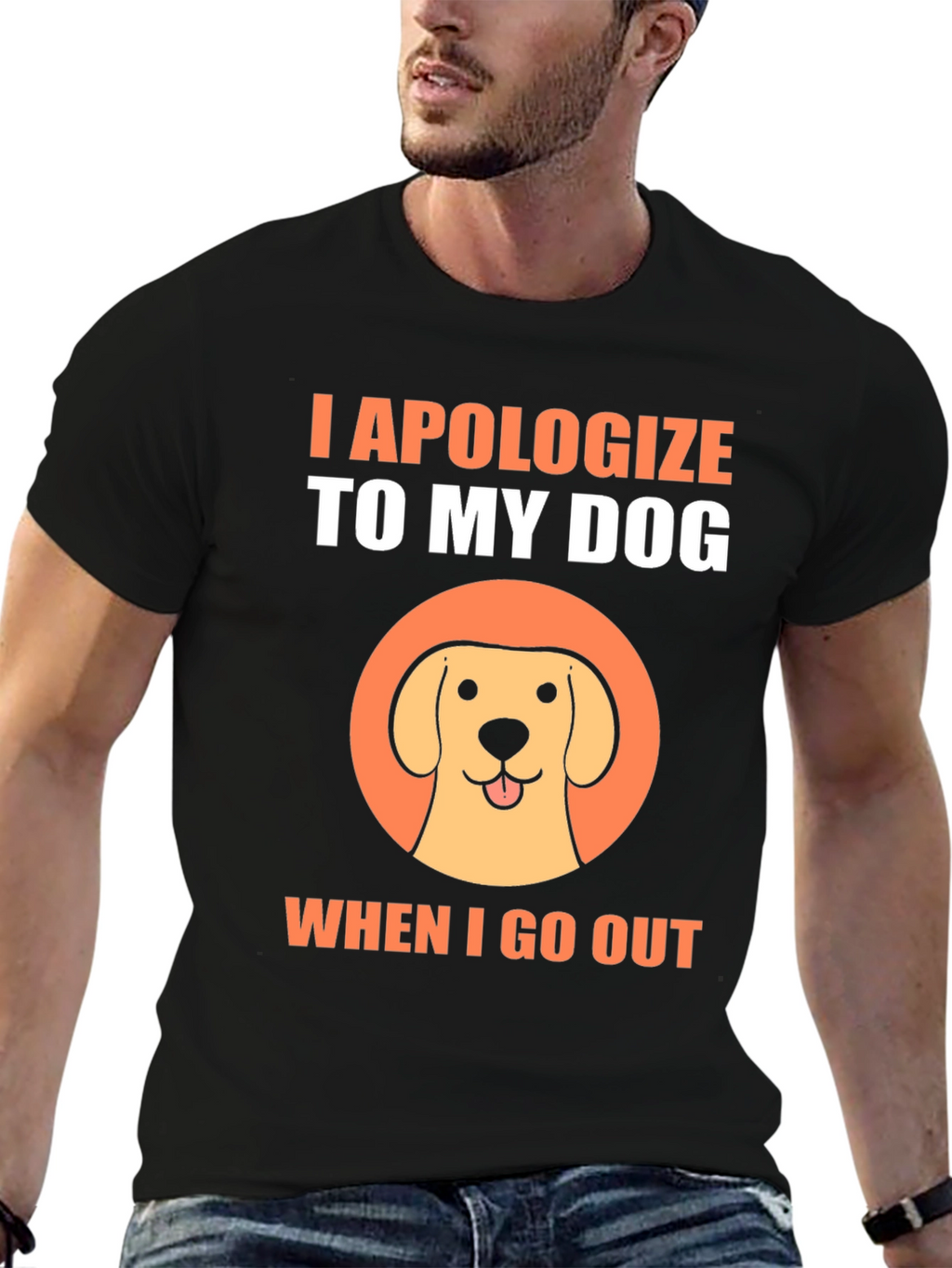 Dog Lover T-Shirt - I Apologize To My Dog