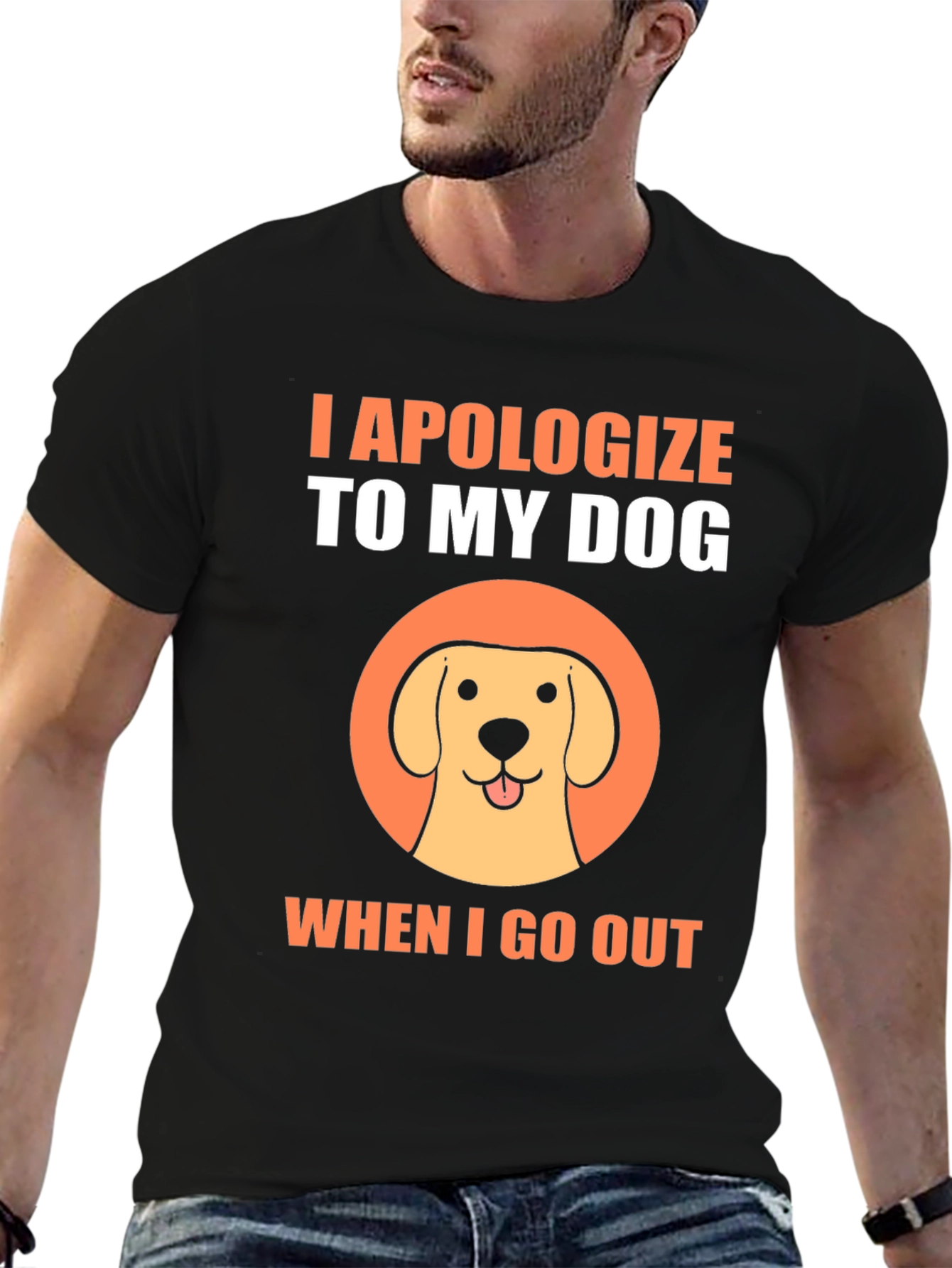 Dog Lover T-Shirt - I Apologize To My Dog
