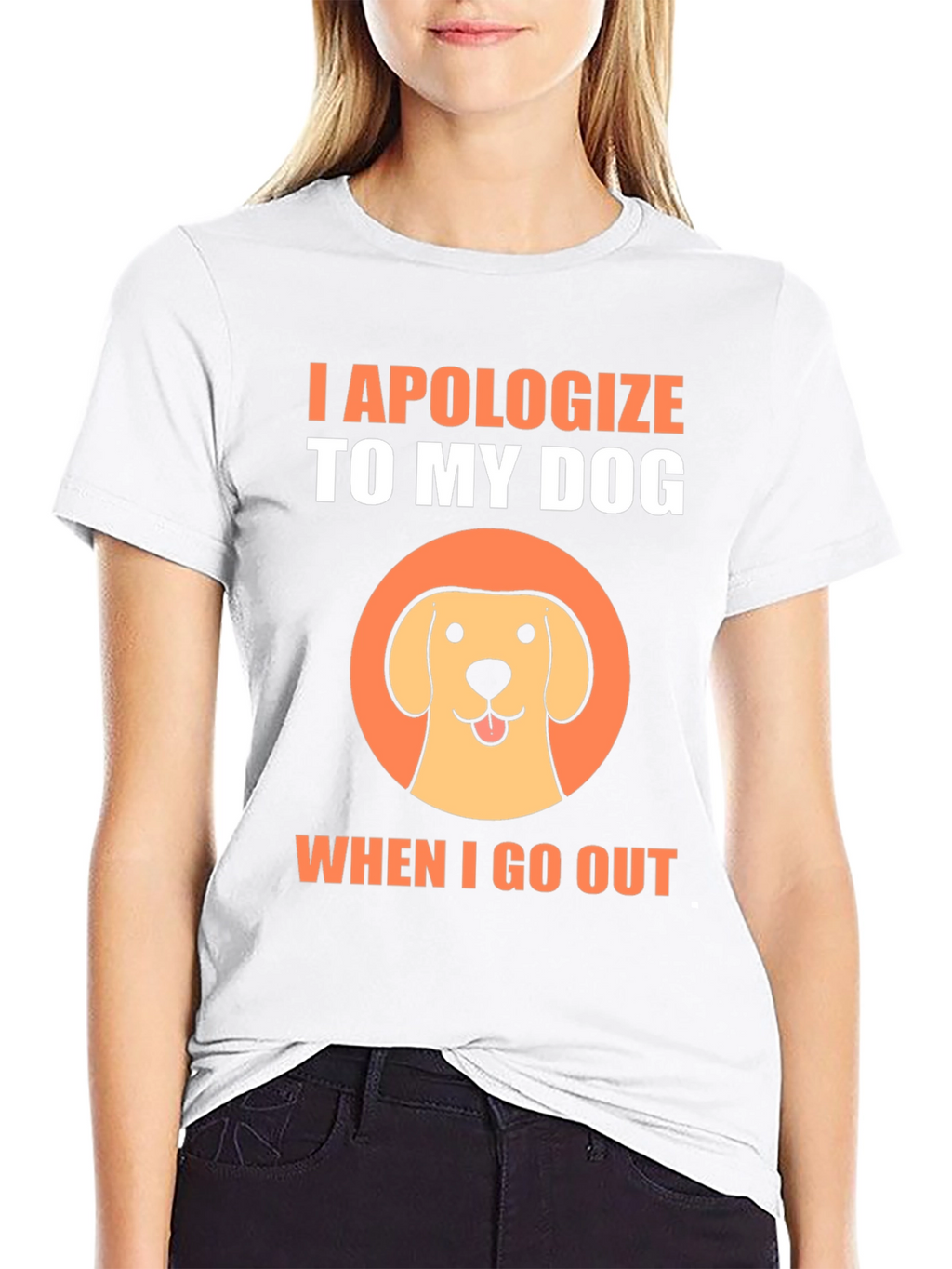 Dog Lover T-Shirt - I Apologize To My Dog