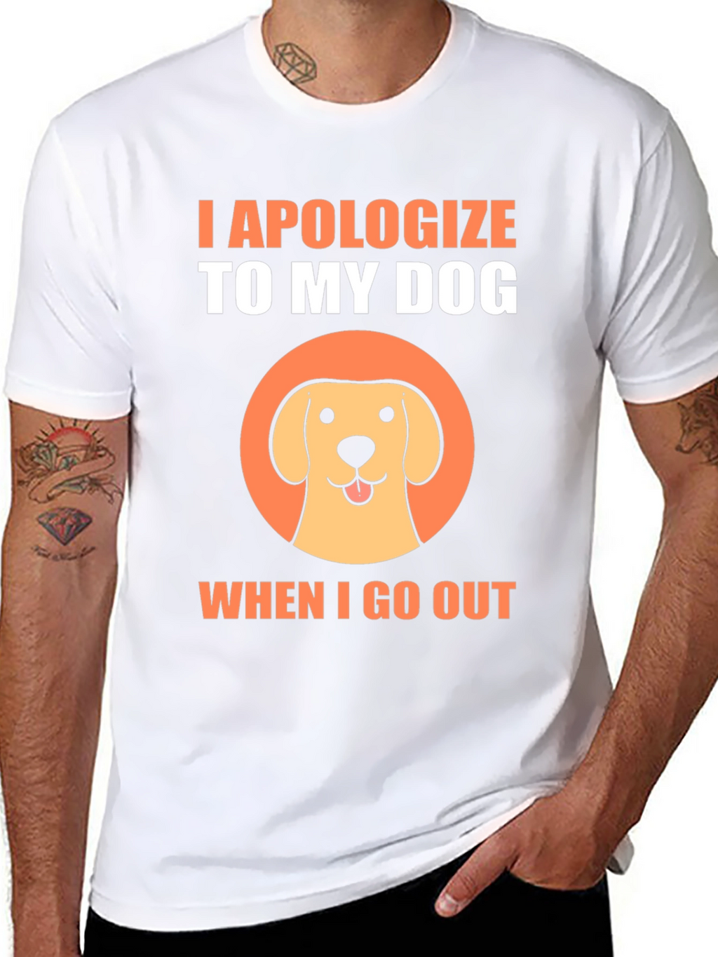 Dog Lover T-Shirt - I Apologize To My Dog