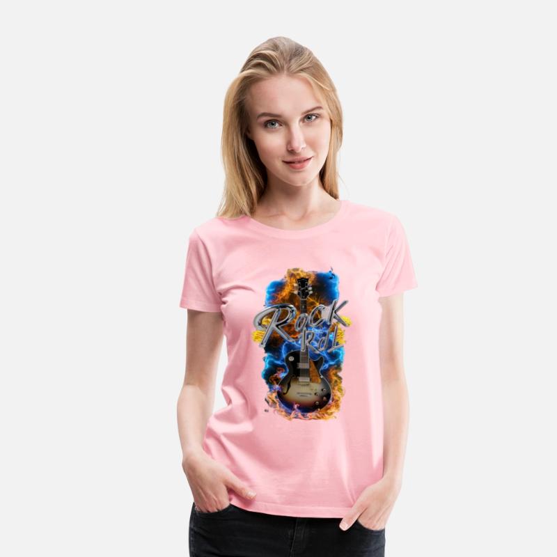 3D render of the name "Rock n Roll" writte