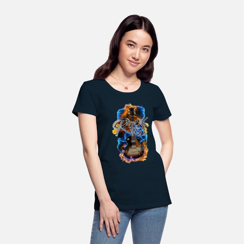 3D render of the name "Rock n Roll" writte