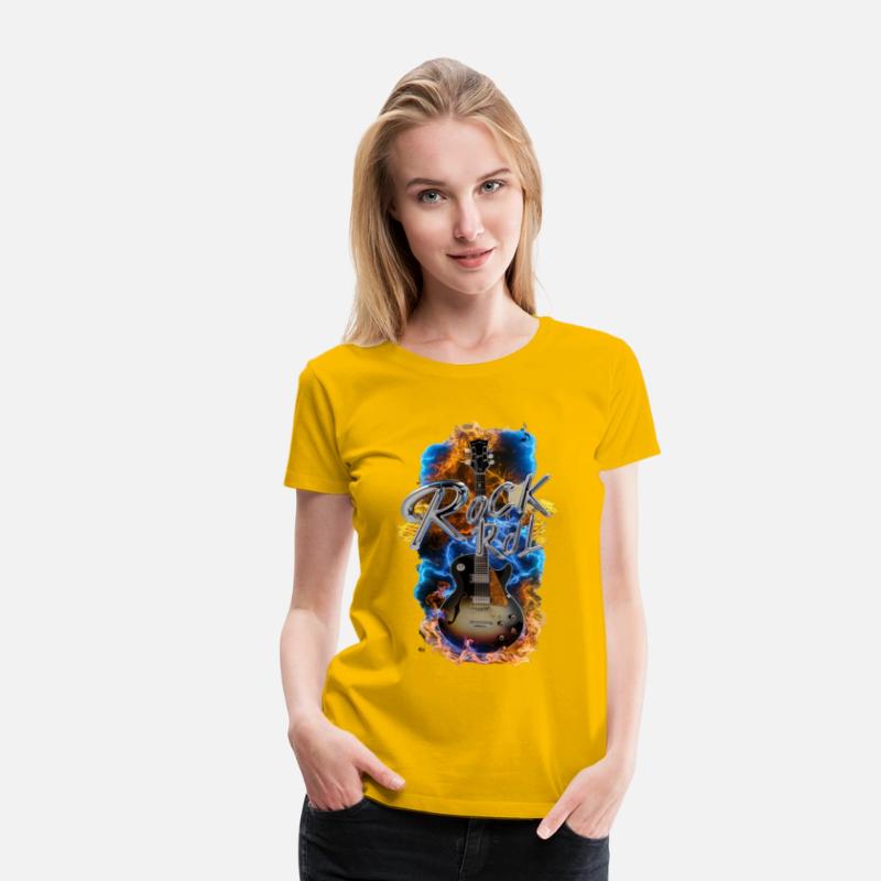 3D render of the name "Rock n Roll" writte