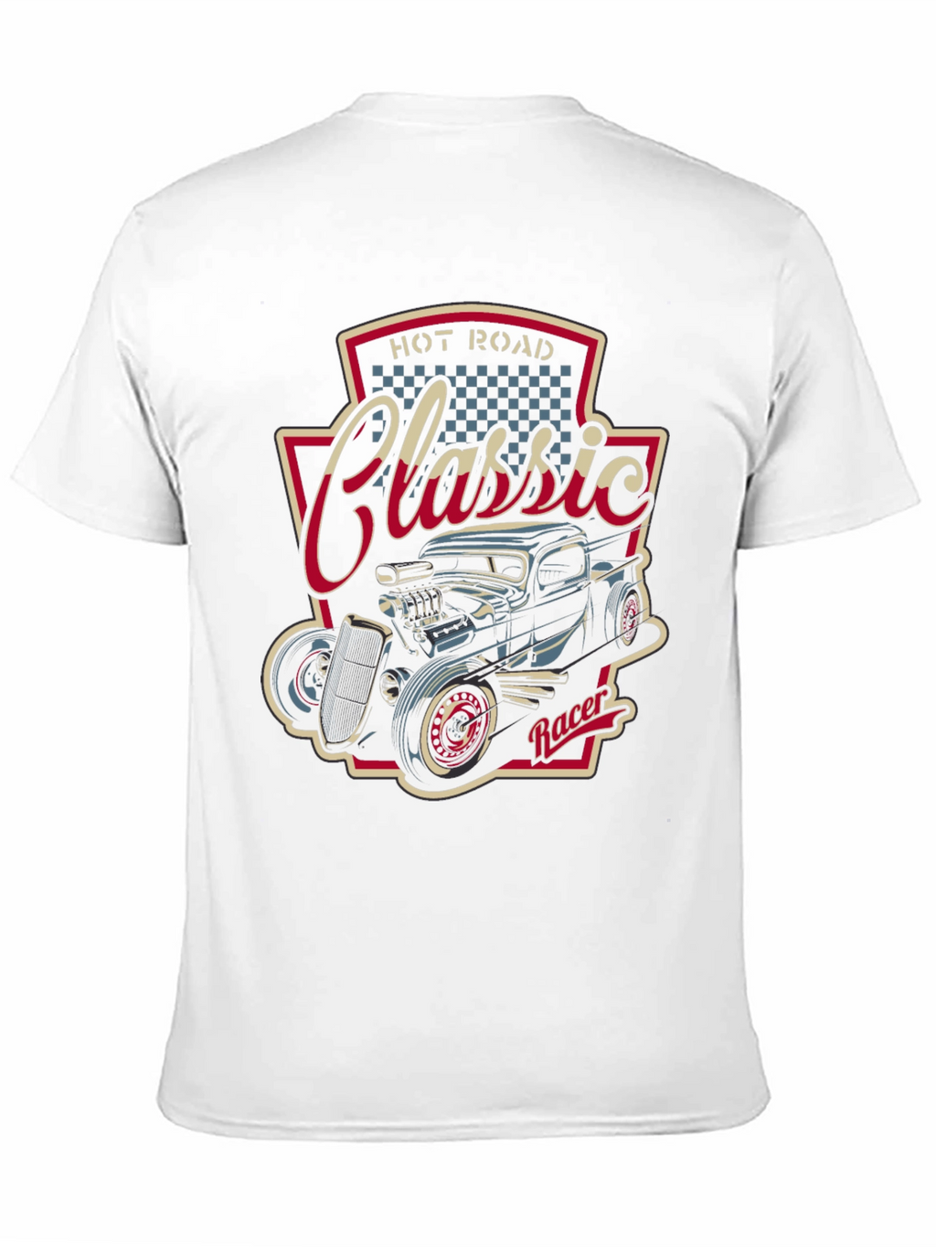 Classic Hot Rod Racer Graphic T-Shirt