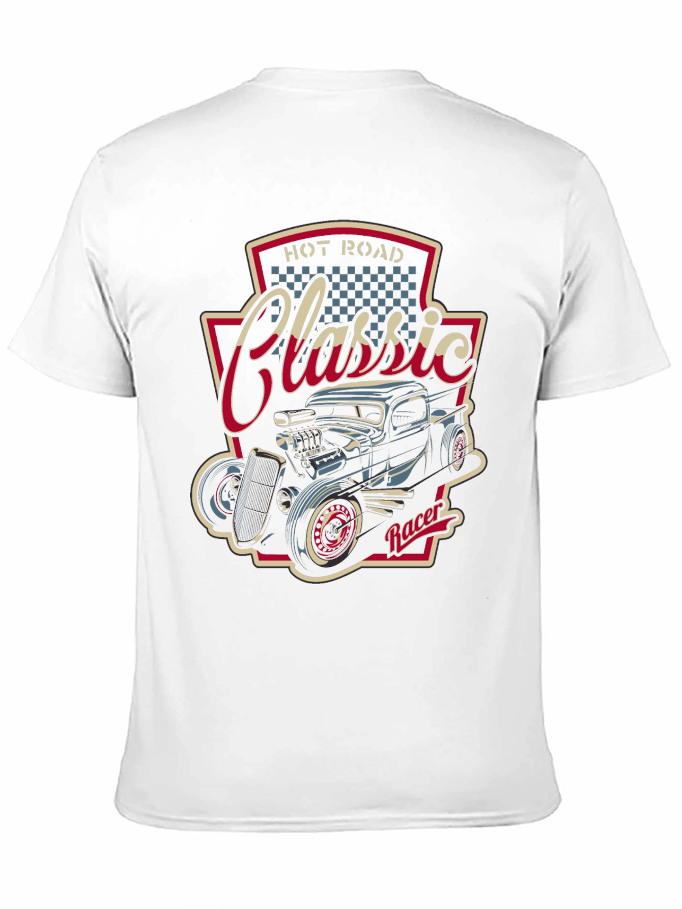 Classic Hot Rod Racer Graphic T-Shirt