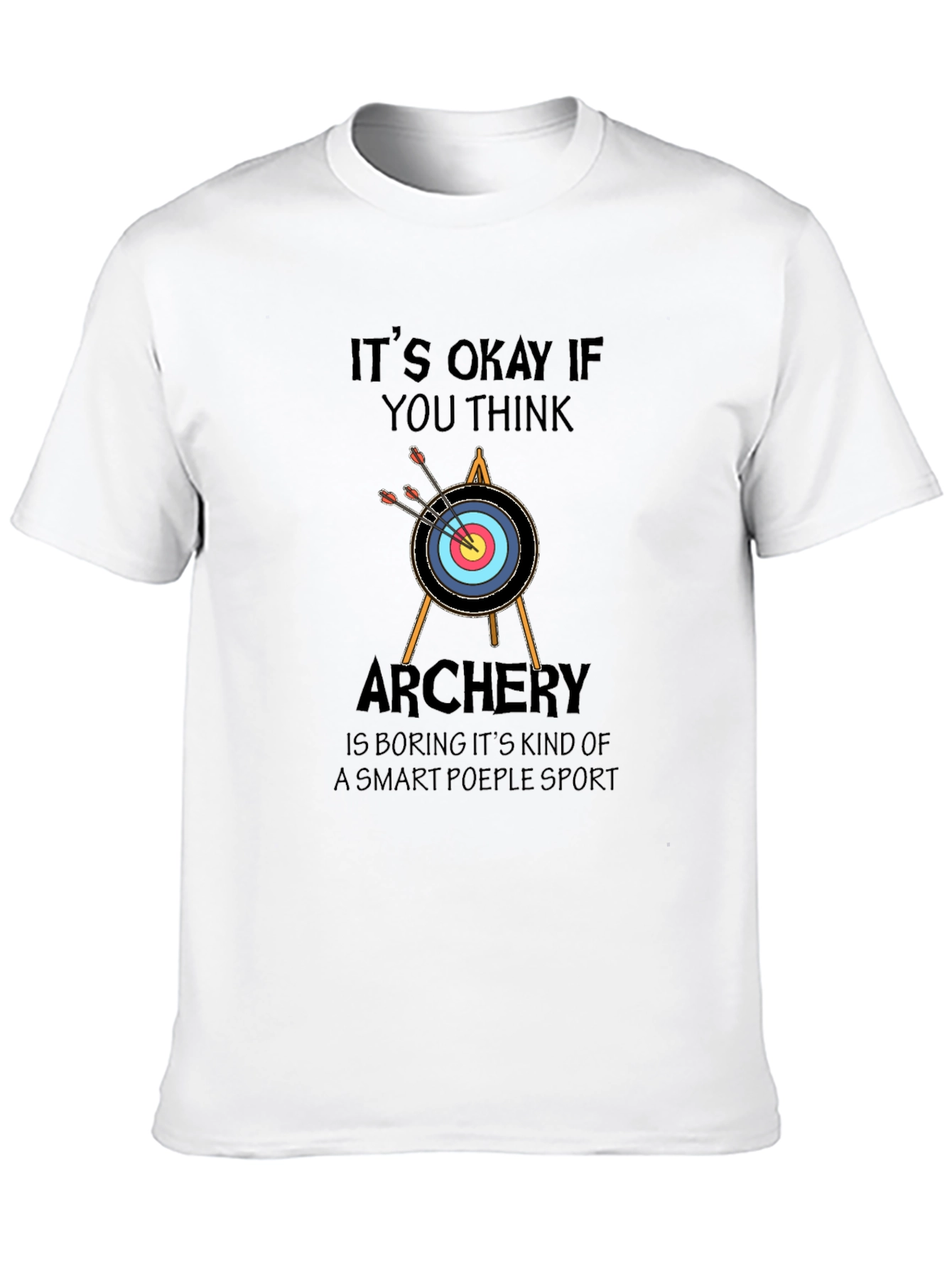 Archery Smart People Sport T-Shirt