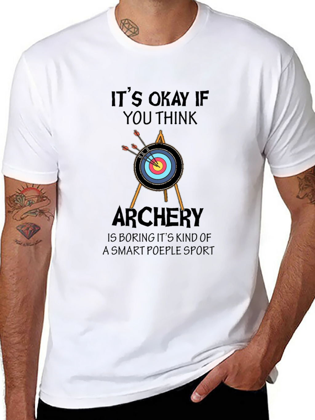 Archery Smart People Sport T-Shirt
