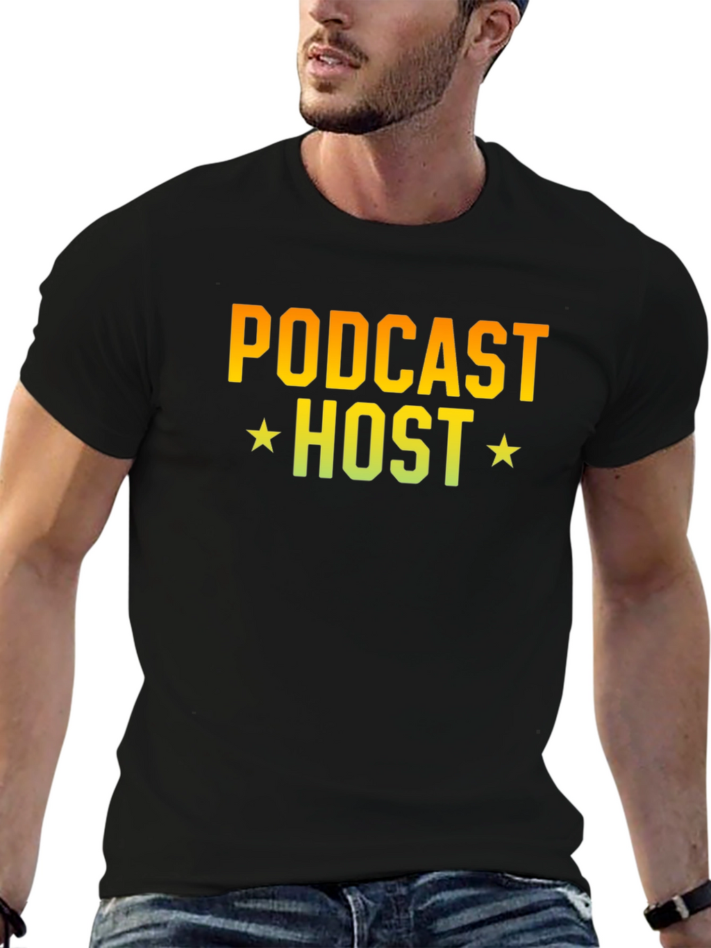 Podcast Host Graphic T-Shirt - For Podcast Enthusiasts