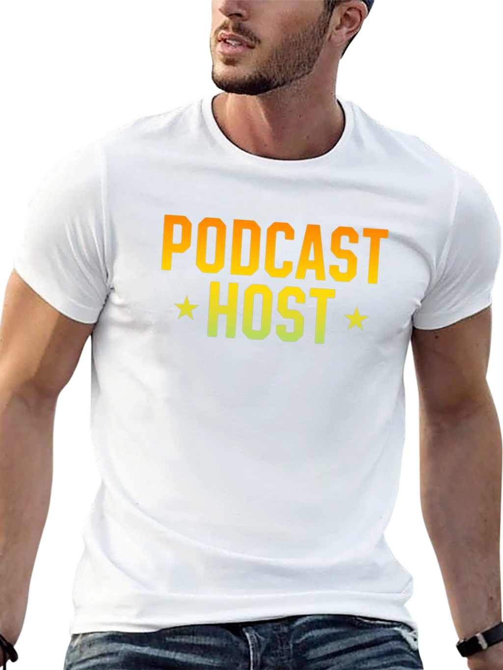 Podcast Host Graphic T-Shirt - For Podcast Enthusiasts