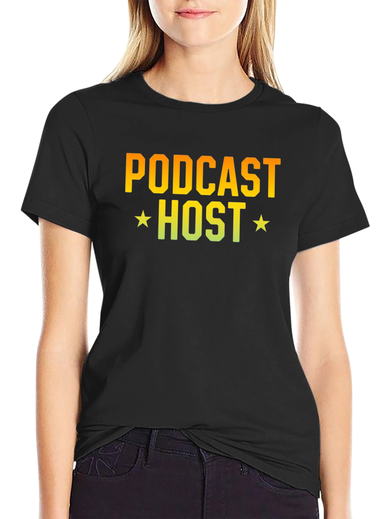 Podcast Host Graphic T-Shirt - For Podcast Enthusiasts