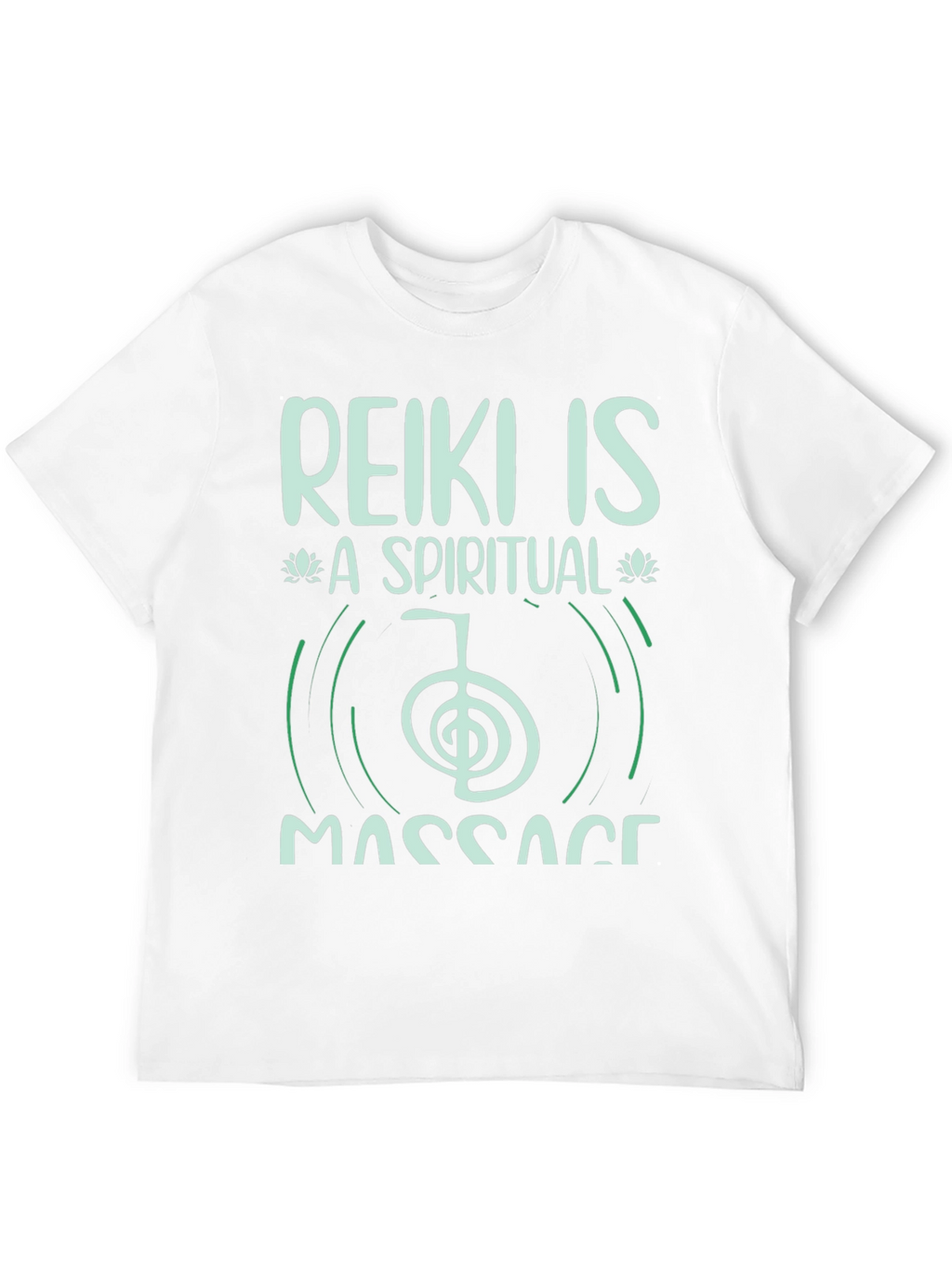 Reiki Spiritual Massage Black T-Shirt