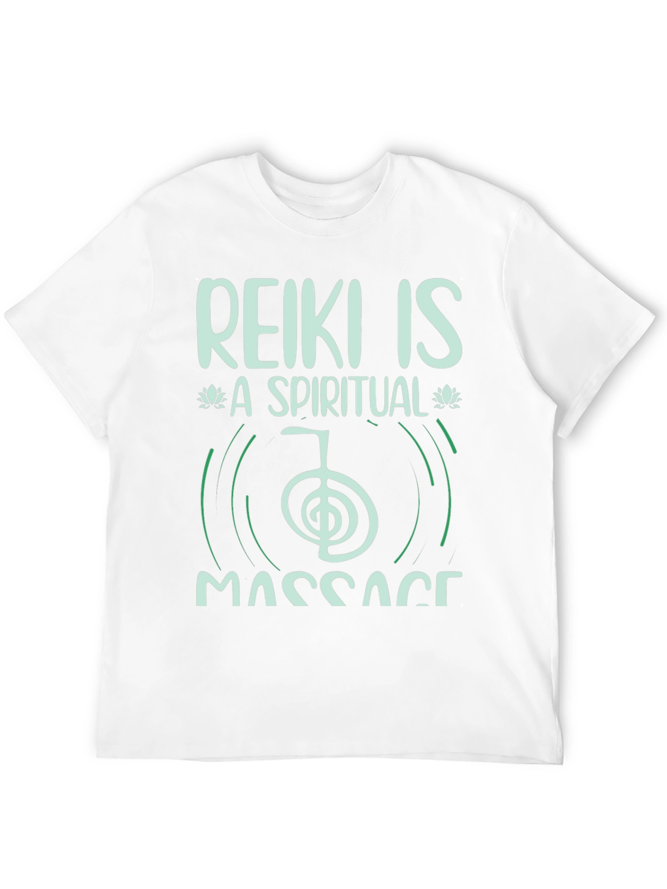 Reiki Spiritual Massage Black T-Shirt