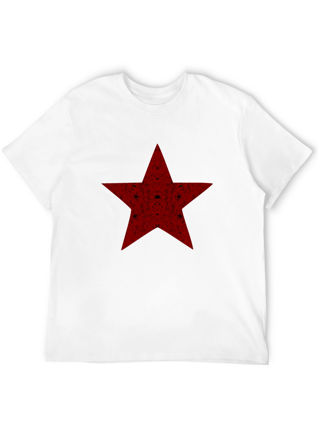 Red Star Graphic Black T-Shirt
