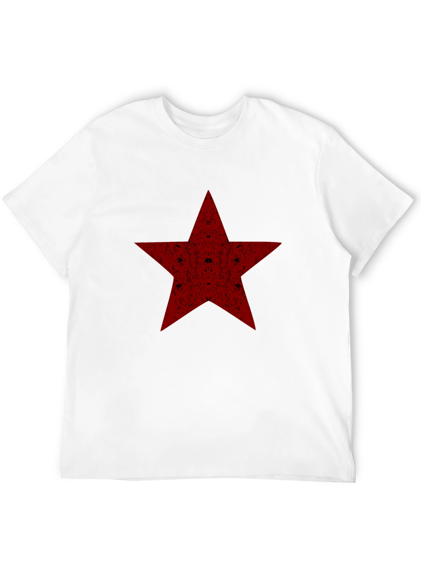 Red Star Graphic Black T-Shirt