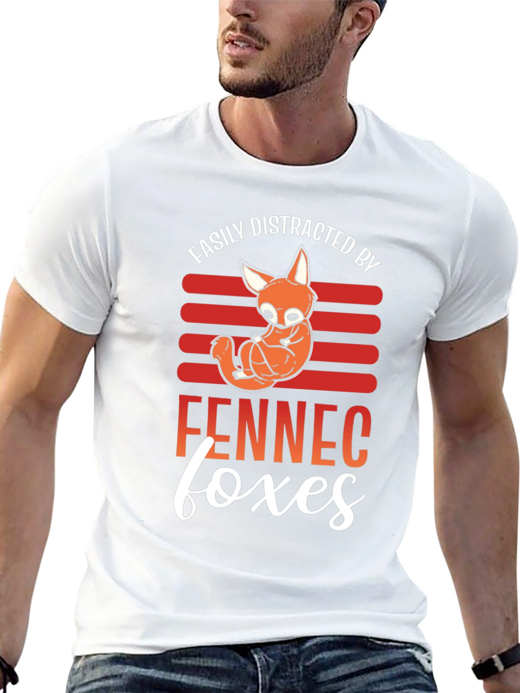 Fennec Fox Distraction T-Shirt