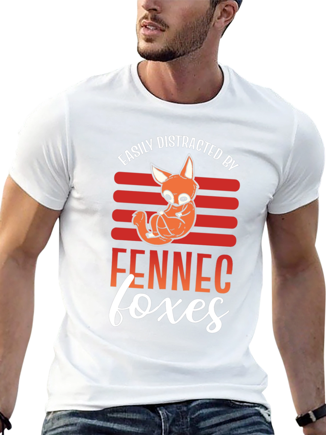 Fennec Fox Distraction T-Shirt