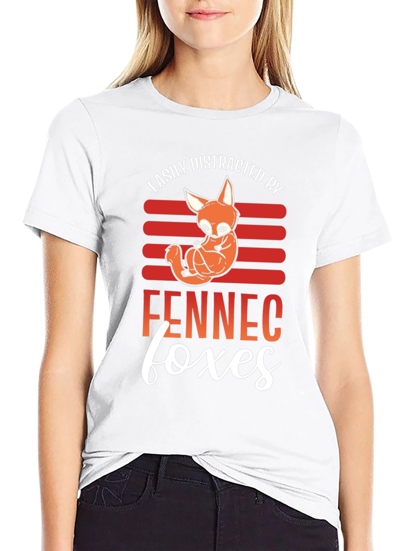 Fennec Fox Distraction T-Shirt