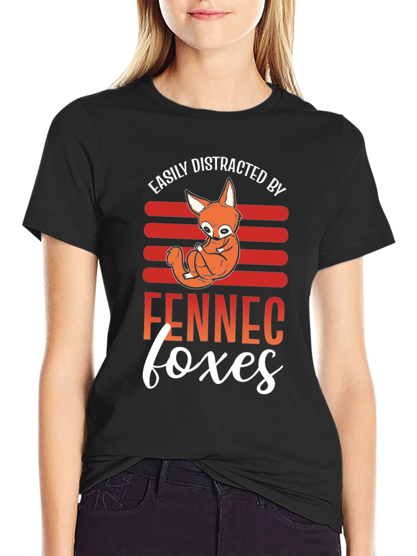 Fennec Fox Distraction T-Shirt