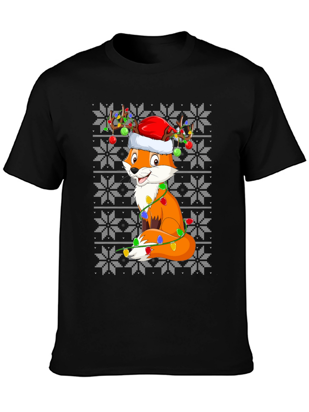 Festive Fox Christmas T-Shirt
