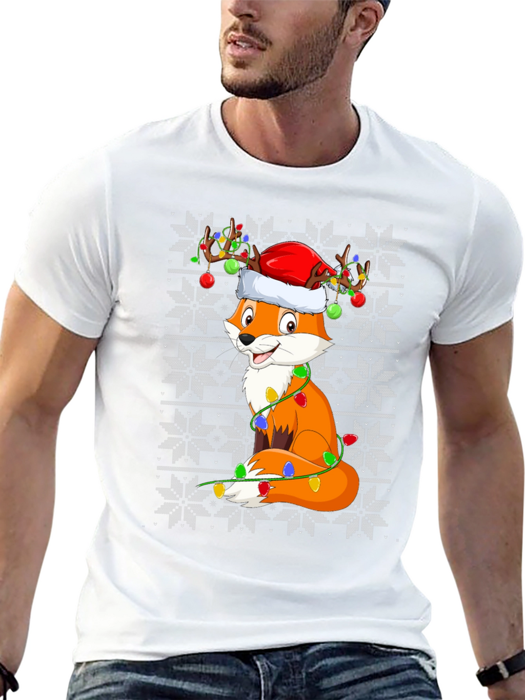 Festive Fox Christmas T-Shirt