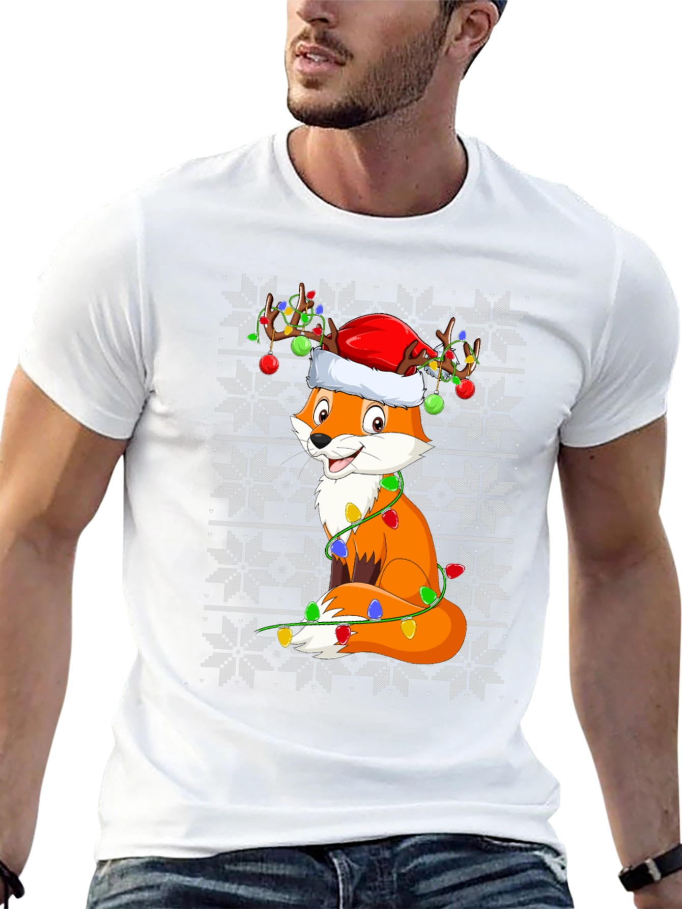Festive Fox Christmas T-Shirt