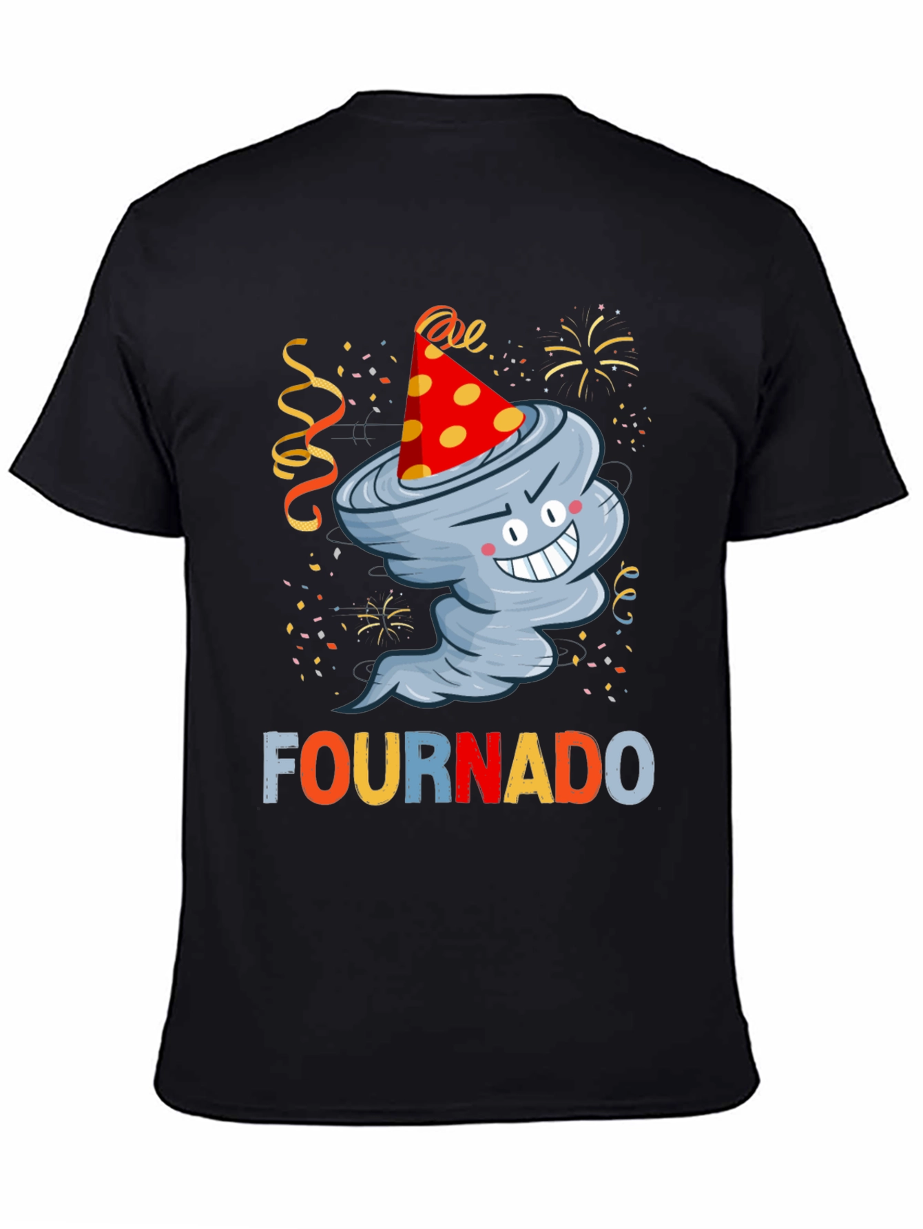 Fournado 4th Birthday Tornado T-Shirt