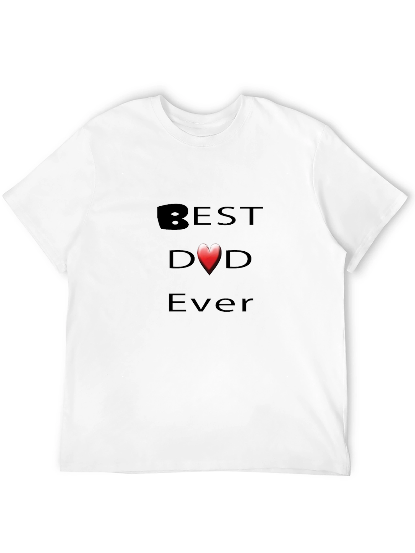 Best Dad Ever T-Shirt - Black