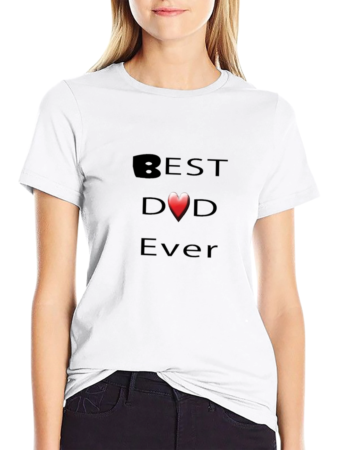 Best Dad Ever T-Shirt - Black