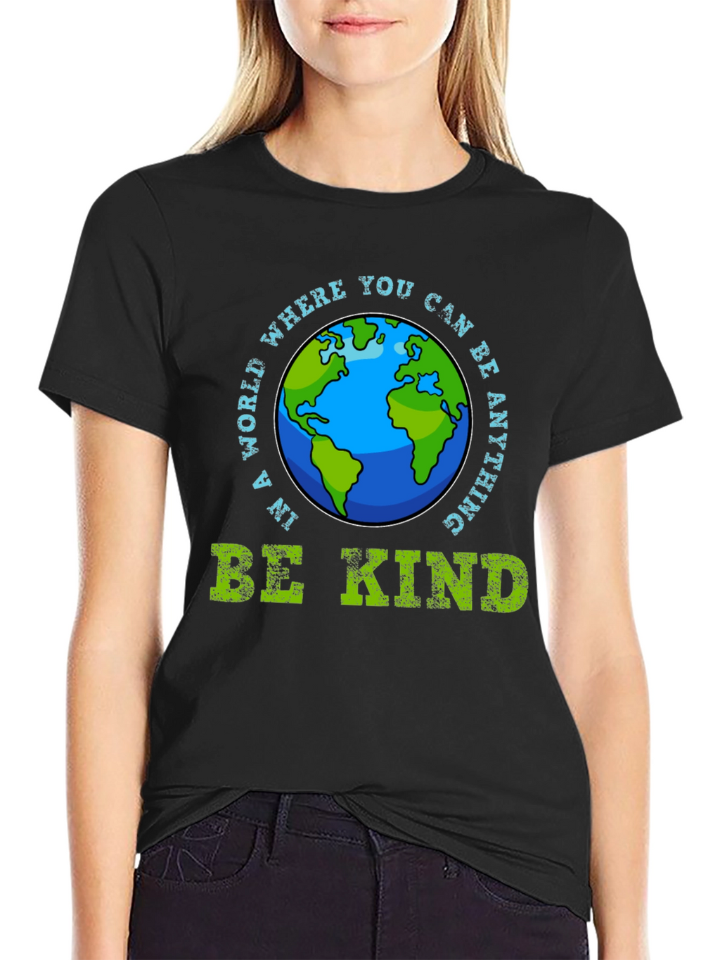 Be Kind Earth Graphic T-Shirt